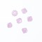 Crystal Lane DIY 2-Strand 7in Opaque Finish Glass Bicone Bead Strands